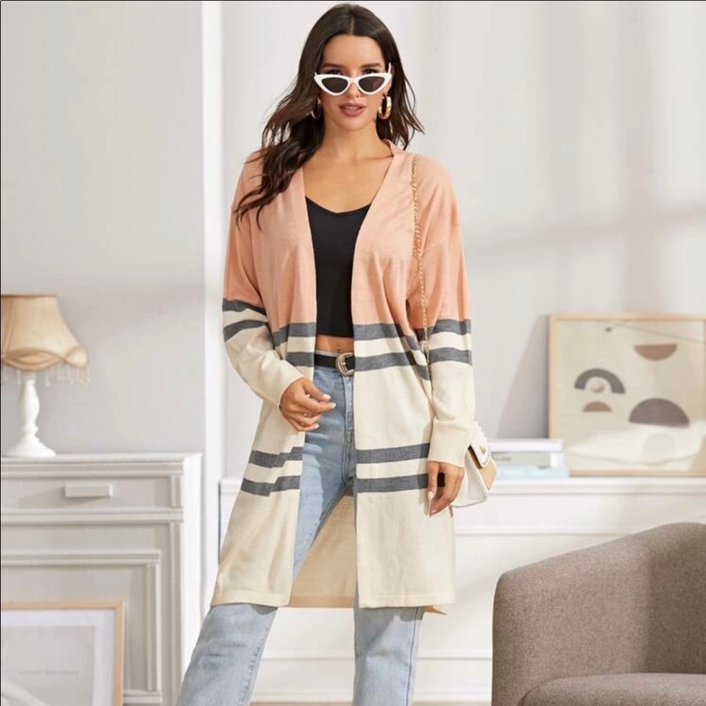 Long line cardigan ( SOLD)